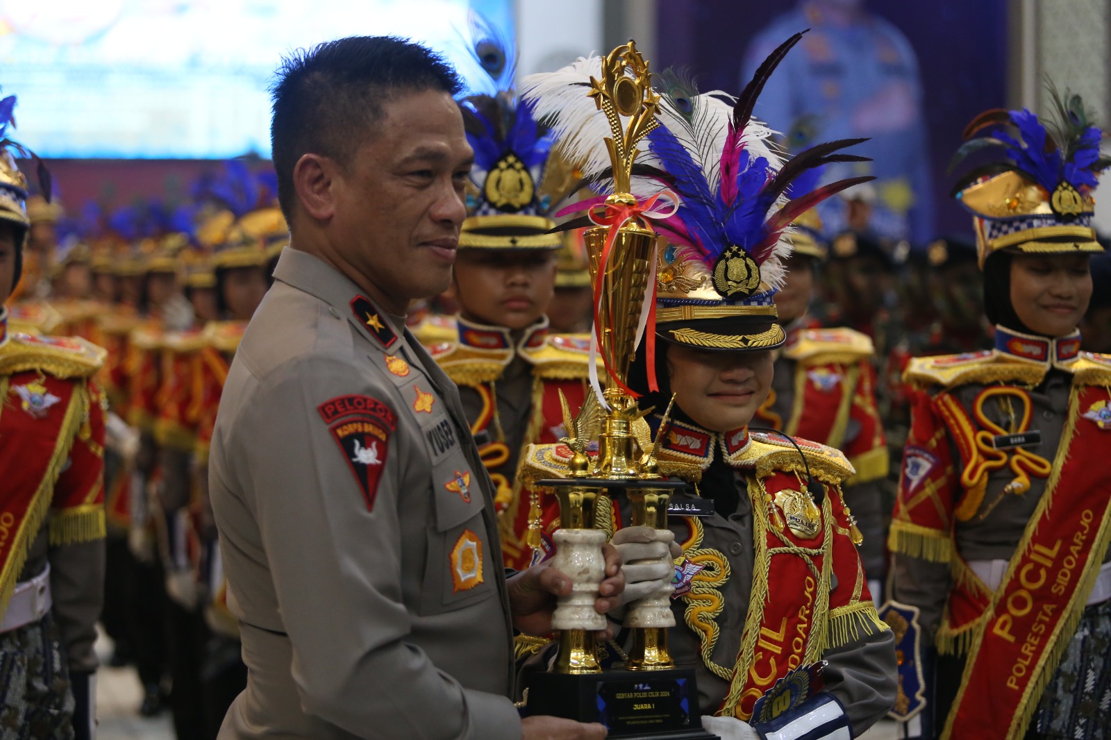 Selamat Polresta Sidoarjo Raih Juara 1 Lomba Pocil Piala Kapolda Jatim